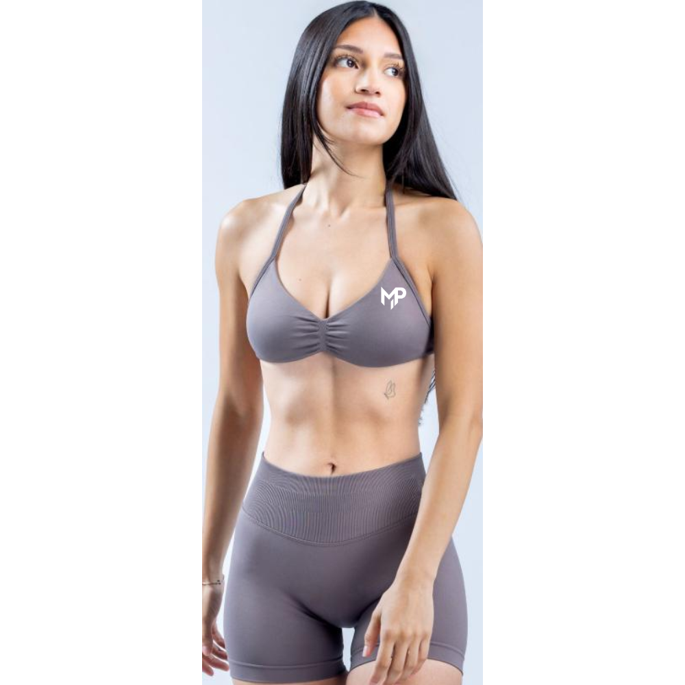 Scrunch Halter Bra