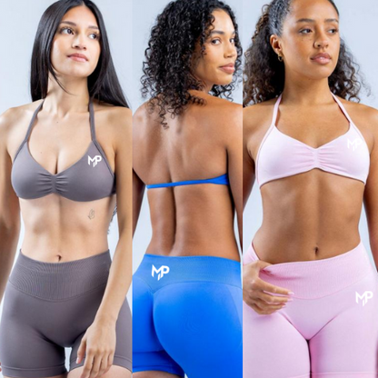 Scrunch Halter Bra