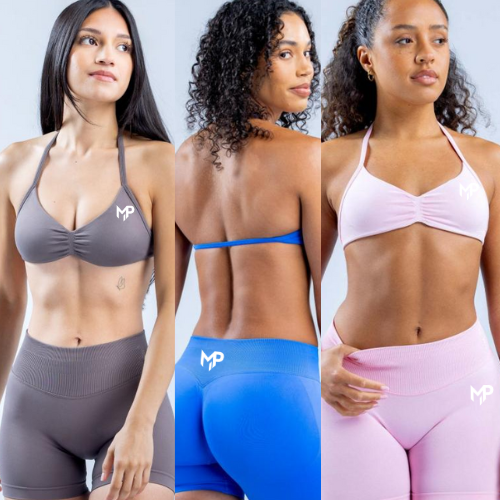 Scrunch Halter Bra